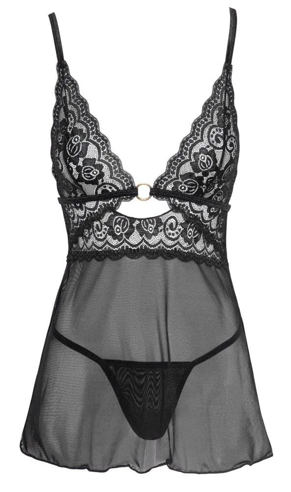 Cottelli LINGERIE - Verführerisches Babydoll Set S Cottelli LINGERIE - Verführerisches Babydoll Set S