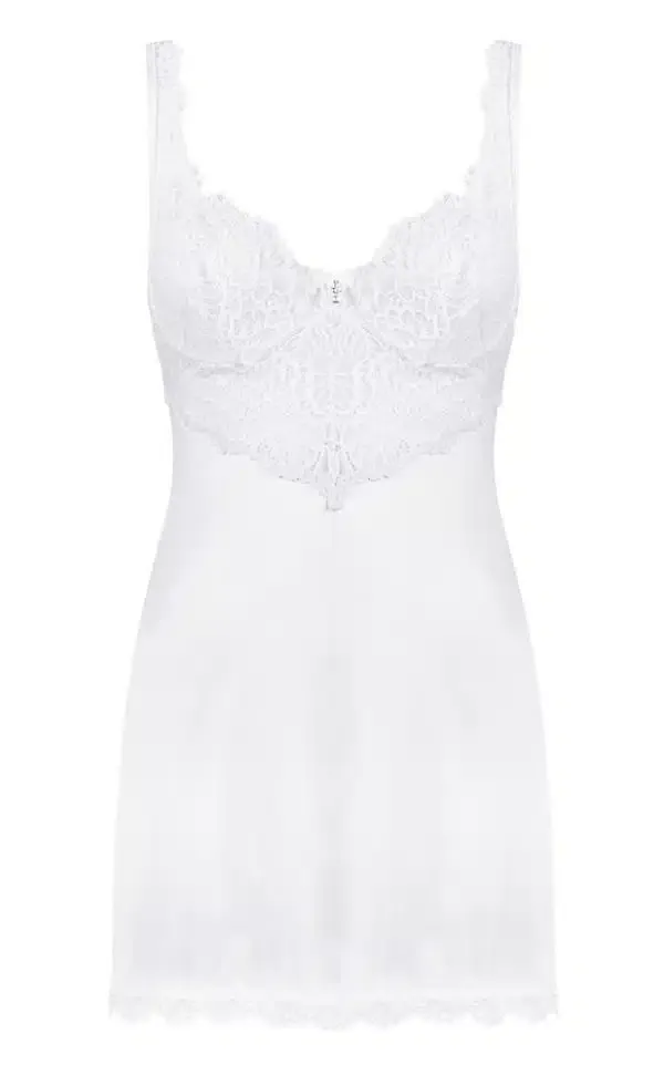 Obsessive Amor Blanco Chemise & String S/M Obsessive Amor Blanco Chemise & String S/M
