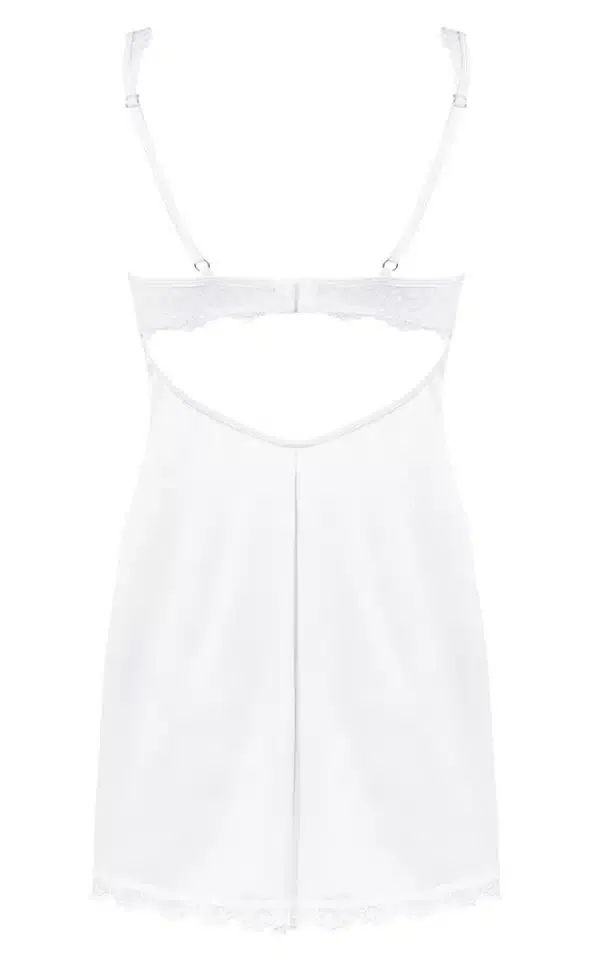 Obsessive Amor Blanco Chemise & String S/M Obsessive Amor Blanco Chemise & String S/M