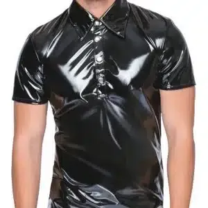 Black Level Lack-Poloshirt mit halbem Arm, Classic-Style, elastisch XL Black Level Lack-Poloshirt mit halbem Arm, Classic-Style, elastisch XL – Bild 4