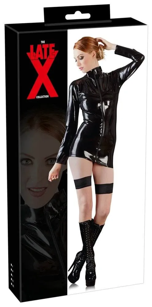 29000841021_verp Late X Latex Hemd Zip - Sportlich-stylischer Unisex-Fetish-Look! M