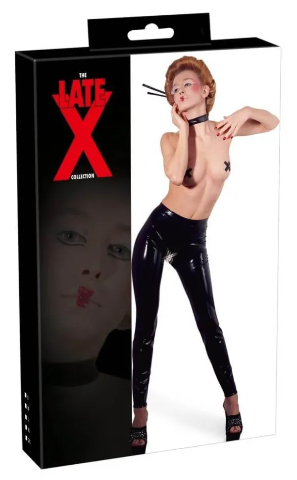 29008741021_verp Late X Latex-Leggings ouvert - Hauteng & verführerisch 2XL