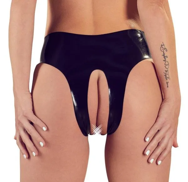 Late X - Ouvert Slip für spontanen Gummi-Sex S-L Late X - Ouvert Slip für spontanen Gummi-Sex S-L