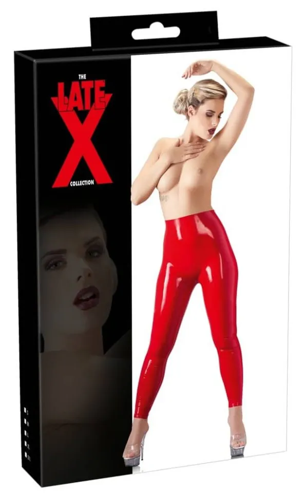Late X Knallenge Latex Leggings XL