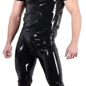 Late X Latex T-Shirt: Glänzendes Must-have für jeden Latex-Kleiderschrank! L Late X Latex T-Shirt: Glänzendes Must-have für jeden Latex-Kleiderschrank! L – Bild 4