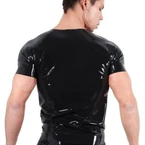 Late X Latex T-Shirt: Glänzendes Must-have für jeden Latex-Kleiderschrank! L Late X Latex T-Shirt: Glänzendes Must-have für jeden Latex-Kleiderschrank! L – Bild 5