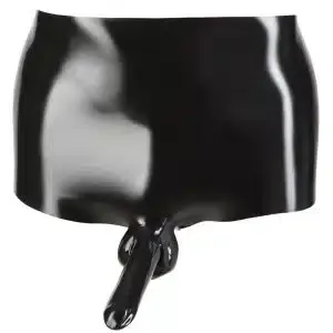 Late X Latex Pants - Glänzend, Hülle für Penis und Hoden S/M Late X Latex Pants - Glänzend, Hülle für Penis und Hoden S/M – Bild 4