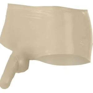 Late X Latex Pants - transparente Herrenhose mit Penis- und Hodenhülle S/M Late X Latex Pants - transparente Herrenhose mit Penis- und Hodenhülle S/M – Bild 4