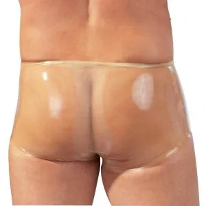 Late X Latex Pants - transparente Herrenhose mit Penis- und Hodenhülle S/M Late X Latex Pants - transparente Herrenhose mit Penis- und Hodenhülle S/M – Bild 3