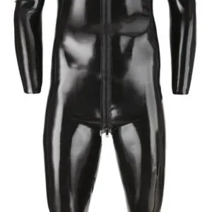 Late X Herren Latex Overall - Hauteng & mit 3-Wege-Zip M Late X Herren Latex Overall - Hauteng & mit 3-Wege-Zip M – Bild 5