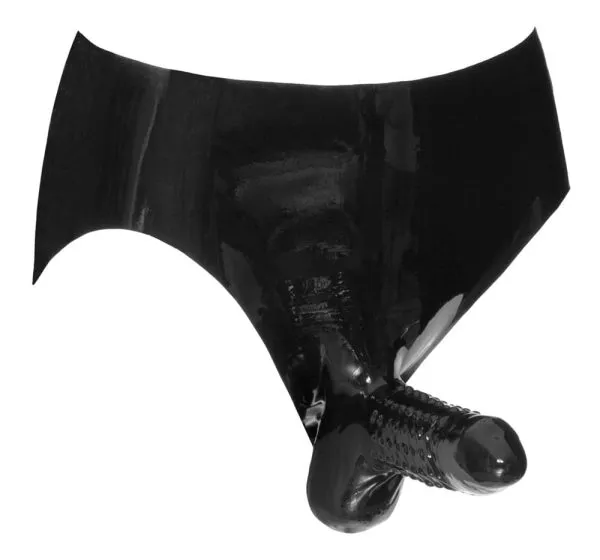 Late X Latex Slip mit genoppter Penishülle L Late X Latex Slip mit genoppter Penishülle L