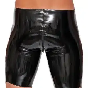 LateX Herren Latex Pants Zipper - Enges Höschen mit Reißverschluss (0,4 mm) S LateX Herren Latex Pants Zipper - Enges Höschen mit Reißverschluss (0,4 mm) S – Bild 4