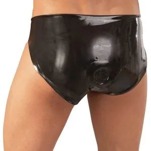 Late X Latex Slip mit Anal-Dildo M/L Late X Latex Slip mit Anal-Dildo M/L – Bild 4