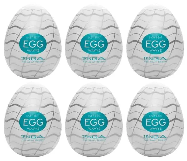 Tenga Egg Wavy II 6er