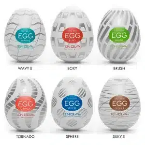 TENGA Masturbator Eggs - 6 verschiedene Reizstrukturen TENGA Masturbator Eggs - 6 verschiedene Reizstrukturen – Bild 2