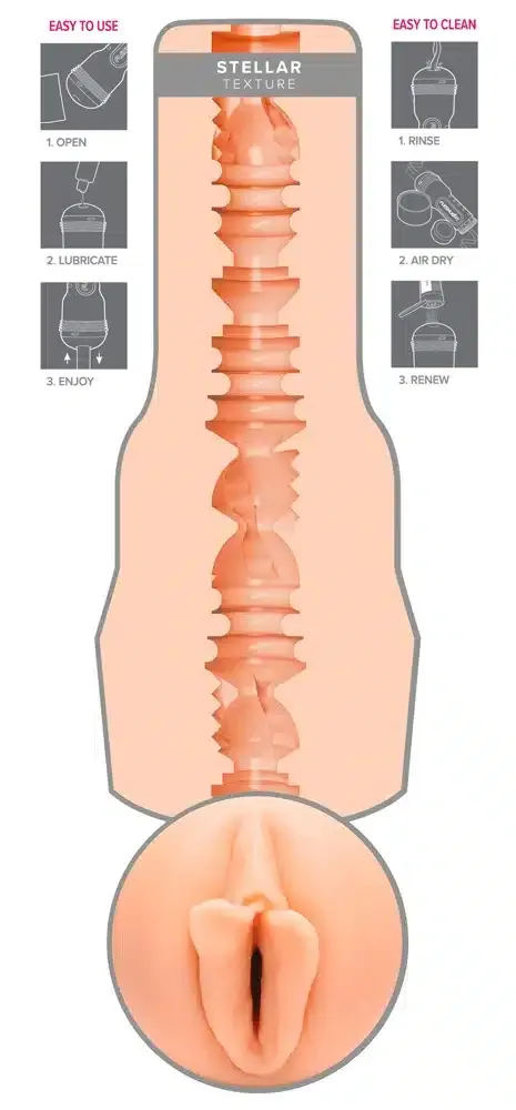 Fleshlight Gina Valentina Stellar - Intensives Vergnügen Fleshlight Gina Valentina Stellar - Intensives Vergnügen