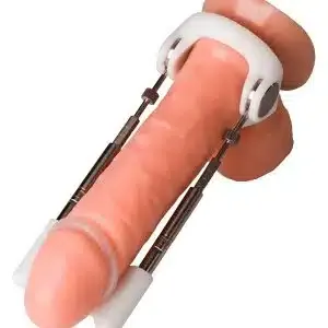Jes-Extender Original Standard - Penisexpander für dauerhafte Verlängerung (24 cm) Weiß/Silber Jes-Extender Original Standard - Penisexpander für dauerhafte Verlängerung (24 cm) Weiß/Silber – Bild 3