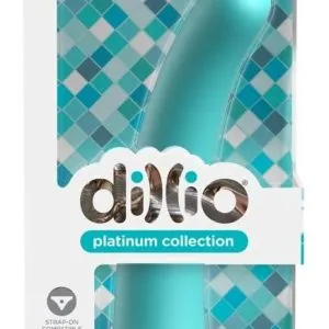 Dillio Platinum Curious Five - Biegsamer Dildo mit Saugfuß Teal Dillio Platinum Curious Five - Biegsamer Dildo mit Saugfuß Teal – Bild 5