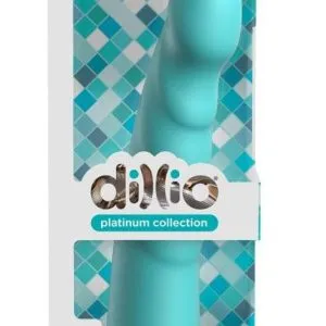 Dillio Platinum Flexibler Dildo - Sanftes Silikon, starke Stimulation Teal Dillio Platinum Flexibler Dildo - Sanftes Silikon, starke Stimulation Teal – Bild 5