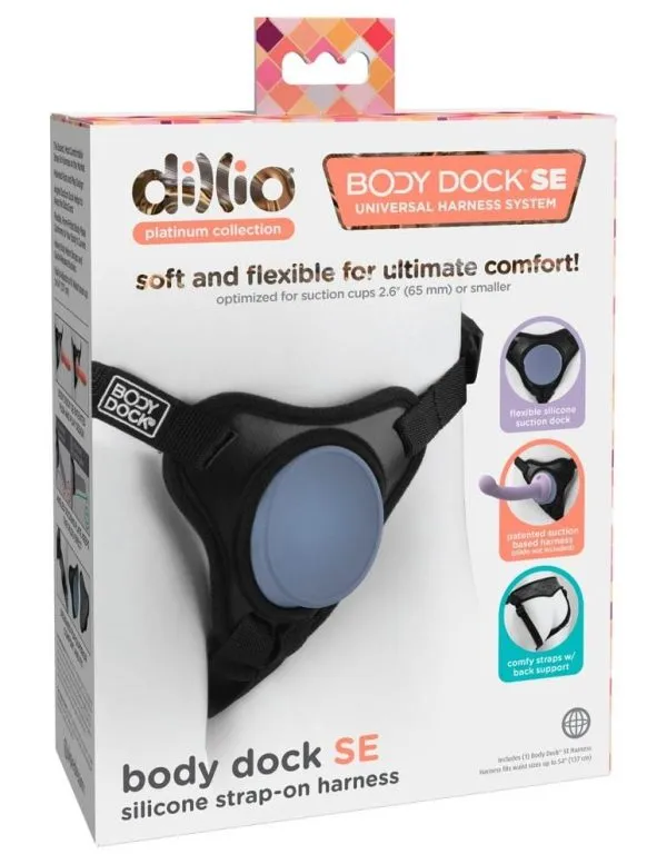 50020950000_verp Dillio Platinum Body Dock - Komfortabler Umschnallgurt für Dillio Platinum Dildos
