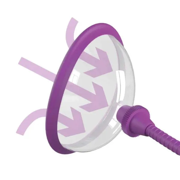Fantasy For Her - Vagina-Saugschale: Lustvolle Stimulation Lila/Transparent Fantasy For Her - Vagina-Saugschale: Lustvolle Stimulation Lila/Transparent