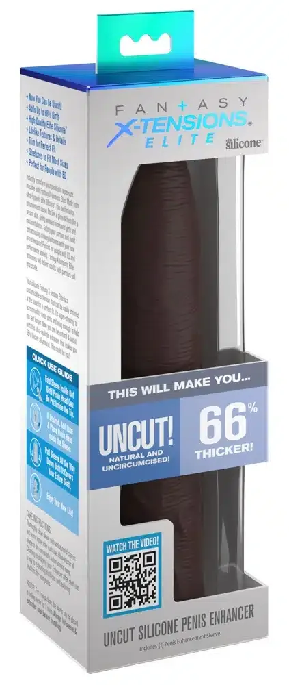 Fantasy X-Tensions Elite - Uncut Penis Enhancer Brown