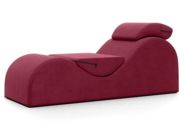 Liberator Esse Lounger - Stylischer Lounge-Sessel für Komfort-Sex Merlot Liberator Esse Lounger - Stylischer Lounge-Sessel für Komfort-Sex Merlot
