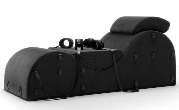 Liberator Black Label Esse - Lounger für Soft Bondage Sex Black Liberator Black Label Esse - Lounger für Soft Bondage Sex Black
