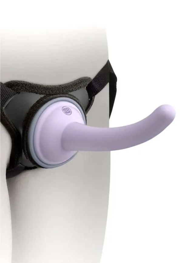 Dillio Platinum Body Dock - Umschnallgurt mit Silikon-Dildo Lila/Schwarz Dillio Platinum Body Dock - Umschnallgurt mit Silikon-Dildo Lila/Schwarz