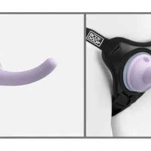 Dillio Platinum Body Dock - Umschnallgurt mit Silikon-Dildo Lila/Schwarz Dillio Platinum Body Dock - Umschnallgurt mit Silikon-Dildo Lila/Schwarz – Bild 4