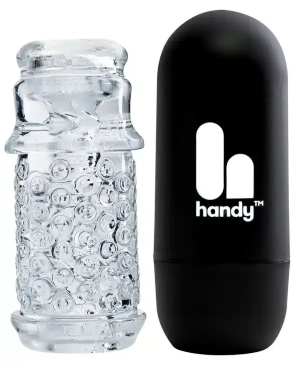The Handy TrueGrip Gen 2 Sleeve - Aufregend strukturiertes Ersatz-Sleeve transparent