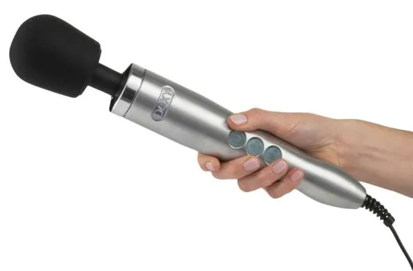 Doxy Kraftpaket - Massagestab mit Power-Vibration (3.000-9.000 U/min.) silber Doxy Kraftpaket - Massagestab mit Power-Vibration (3.000-9.000 U/min.) silber