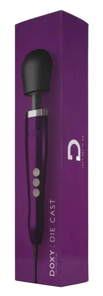 Doxy Massager - Kraftvoller Massagestab mit edler Optik Purple Doxy Massager - Kraftvoller Massagestab mit edler Optik Purple