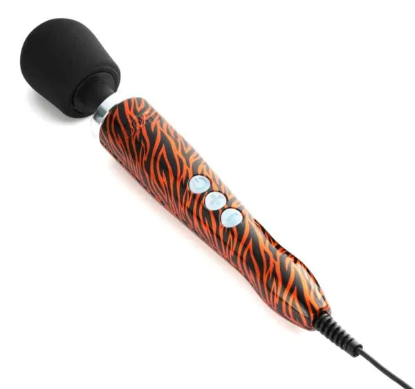 Doxy Massager - Kraftvoller Massagestab mit edler Optik Tiger