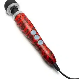 Doxy Netzgebundener Massagestab - Die Cast 3 (28cm, Ø 4,5cm) Roses Doxy Netzgebundener Massagestab - Die Cast 3 (28cm, Ø 4,5cm) Roses – Bild 3