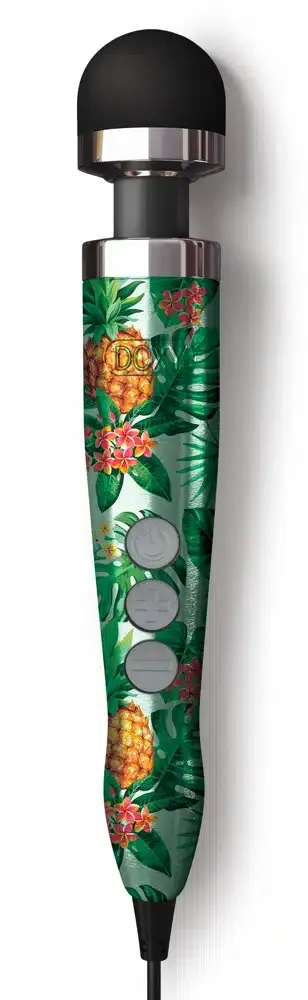 Doxy Netzgebundener Massagestab - Die Cast 3 (28cm, Ø 4,5cm) Pineapple