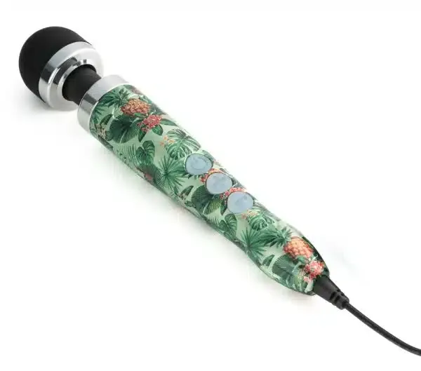 Doxy Netzgebundener Massagestab - Die Cast 3 (28cm, Ø 4,5cm) Pineapple