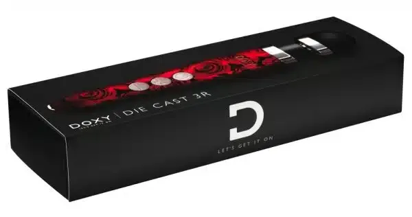 DOXY Massager 3R: Handlicher Massagestab mit Power-Vibration Roses