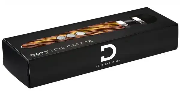 DOXY Massager 3R: Handlicher Massagestab mit Power-Vibration Tiger