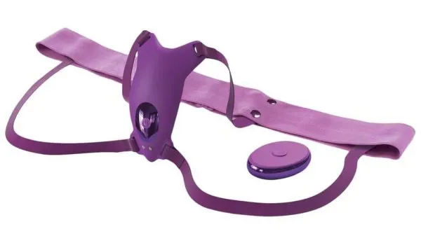 Fantasy For Her Ultimate Butterfly Strap-on - Diskretes Silikonvibrator-Set Fantasy For Her Ultimate Butterfly Strap-on - Diskretes Silikonvibrator-Set