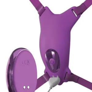 Fantasy For Her Ultimate Butterfly Strap-on - Diskretes Silikonvibrator-Set Fantasy For Her Ultimate Butterfly Strap-on - Diskretes Silikonvibrator-Set – Bild 3