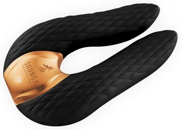 Shunga Doppelvibrator Aiko - Luxus für Anspruchsvolle Black Shunga Doppelvibrator Aiko - Luxus für Anspruchsvolle Black