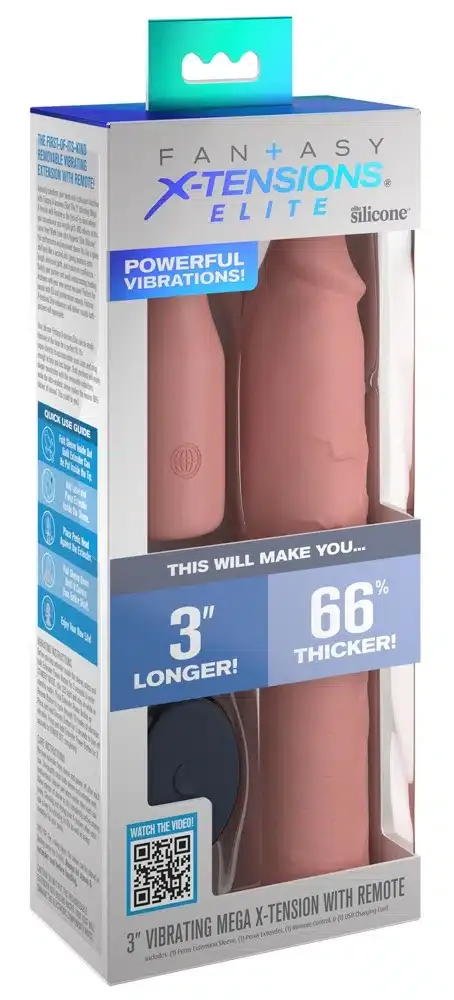 Fantasy X-Tensions Elite - Vibro-Penissleeve 3