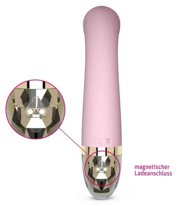 Mystim - Handlicher Vibrator Right on Ron Pink/Gold Mystim - Handlicher Vibrator Right on Ron Pink/Gold