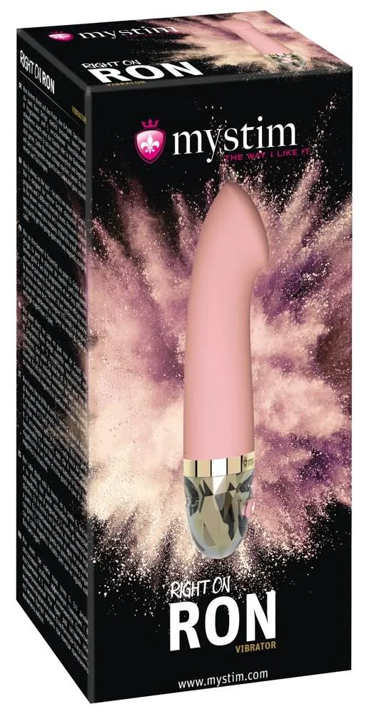 54016310000_verp Mystim - Handlicher Vibrator Right on Ron Pink/Gold