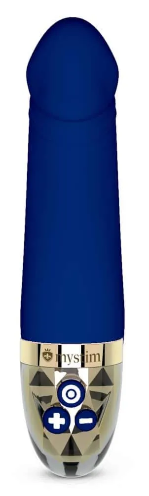 Mystim Real Deal Neal Vibrator - Hotspot- & Intimmassagen Blau/Gold Mystim Real Deal Neal Vibrator - Hotspot- & Intimmassagen Blau/Gold