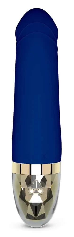 Mystim Real Deal Neal Vibrator - Hotspot- & Intimmassagen Blau/Gold Mystim Real Deal Neal Vibrator - Hotspot- & Intimmassagen Blau/Gold