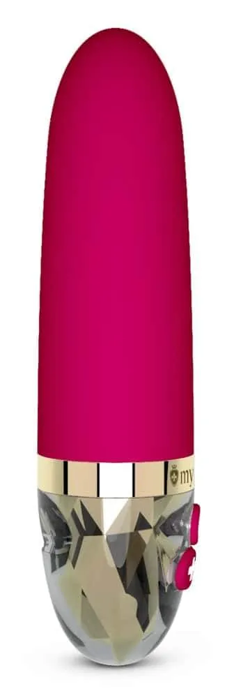 Mystim Sleak Freak - Handlicher, leiser Vibrator Pink/Gold