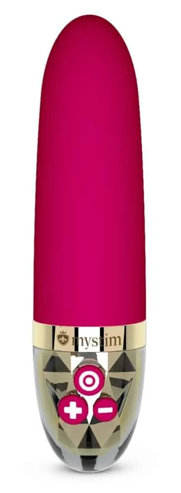 Mystim Sleak Freak - Handlicher, leiser Vibrator Pink/Gold
