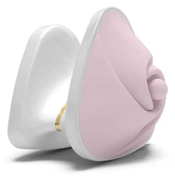 Mystim Heart's Desire - Auflegevibrator mit Haltegriff Rosa/Weiß Mystim Heart's Desire - Auflegevibrator mit Haltegriff Rosa/Weiß